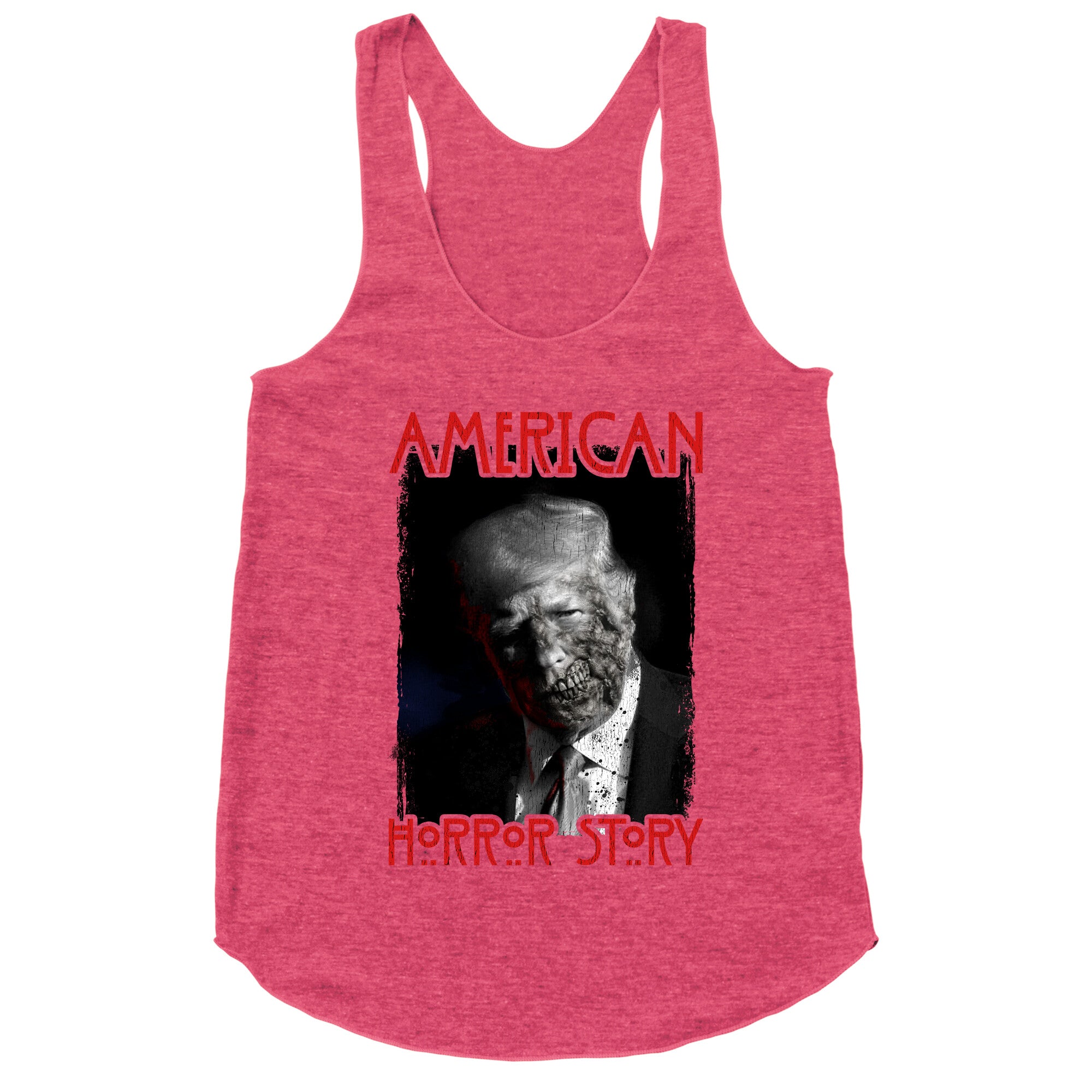 American Horror Story Trump Racerback Tank